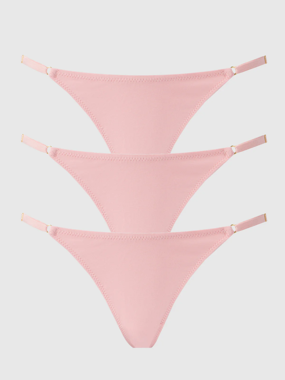 Bailey Stretch Cotton Thong 3 Pack